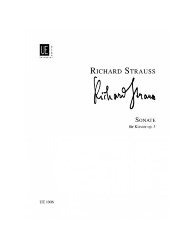 Strauss R. - Sonate Op.5