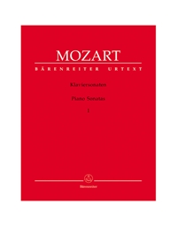 W.A.Mozart - Sonatas No.1 / Barenreiter Editions
