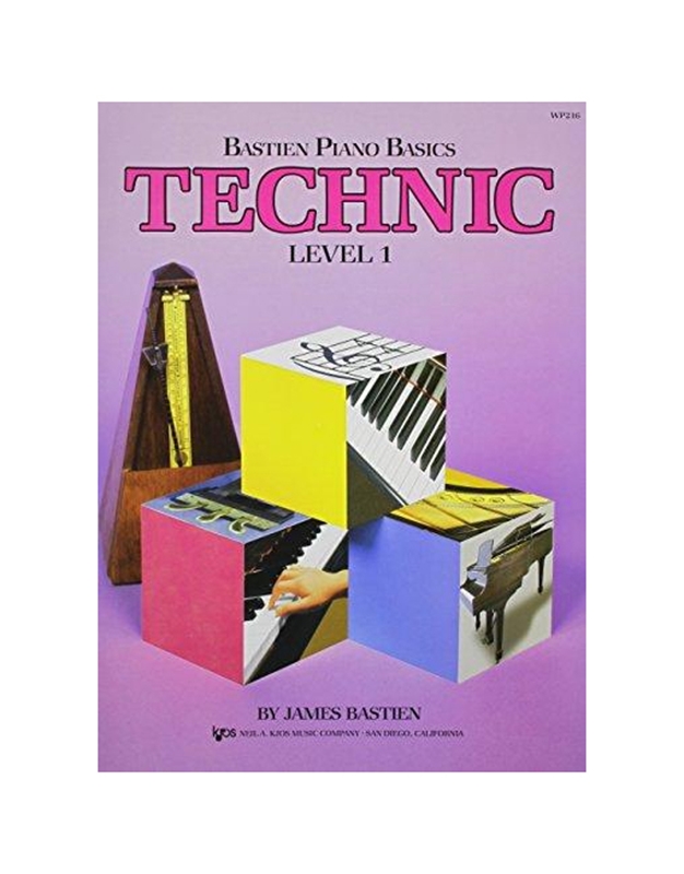 BASTIEN - Piano Basics Technic Level 1 