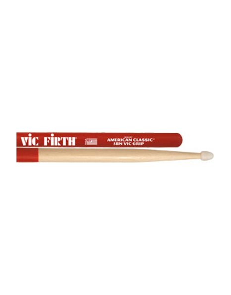VIC FIRTH 5BNVG Nylon 'Vic Grip' Drumsticks