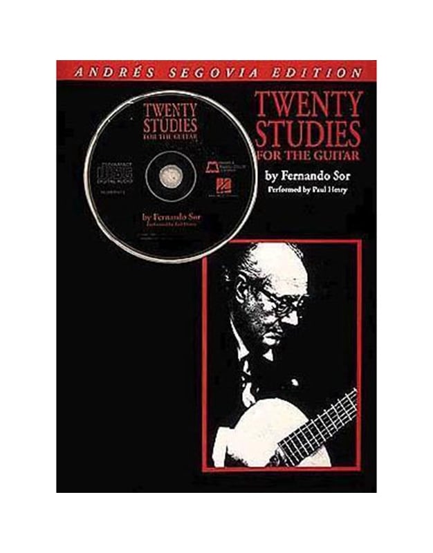 Segovia Andres - 20 Σπουδές για κιθάρα :Βιβλίο/CD /Εκδόσεις Hal Leonard 