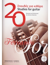 Fernando Sor - 20 Studies for guitar +CD