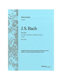 Bach J. S. - Concerto in A minor No.1 BWV1041