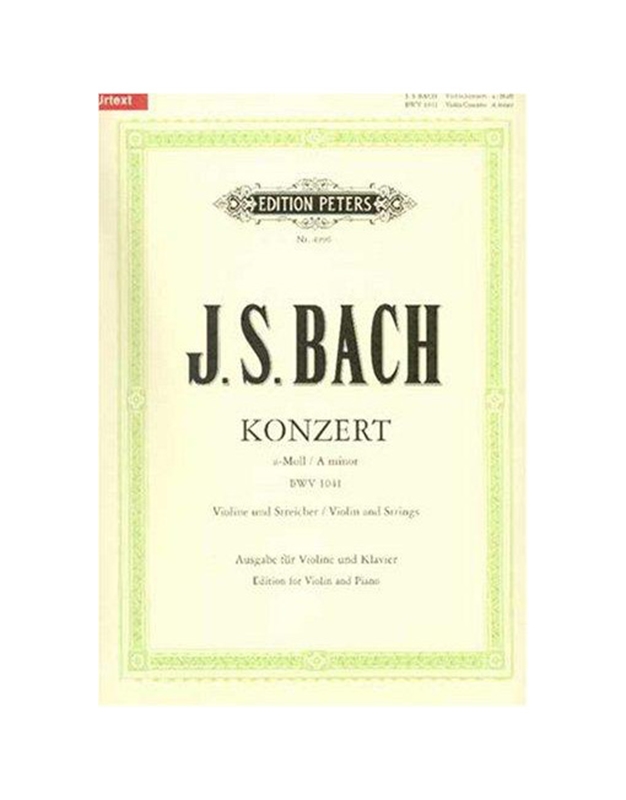 Bach Johann Sebastian - Violin Concert in A Minor