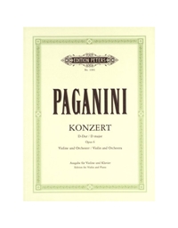 Niccolo Paganini - Concerto No.1, Op.6 / Εκδόσεις Peters 