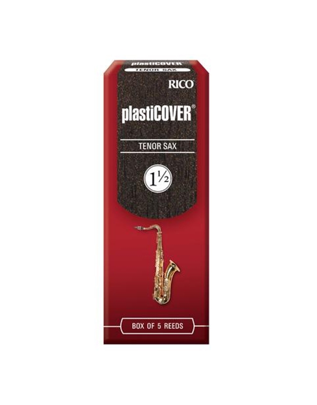 RICO  Plasticover Tenor saxophone reeds No.1 1/2 (1 piece)