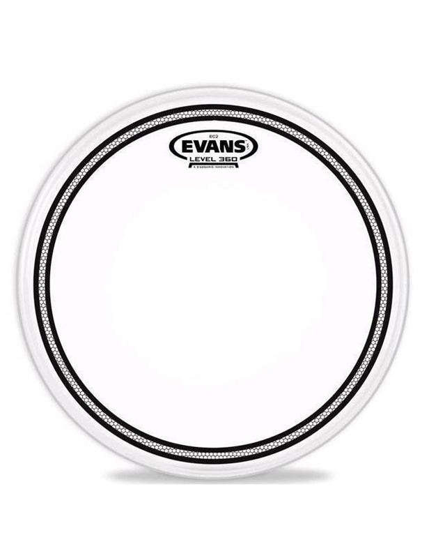 EVANS B08EC2S Frosted Drumhead Tom 8'' (Coated)