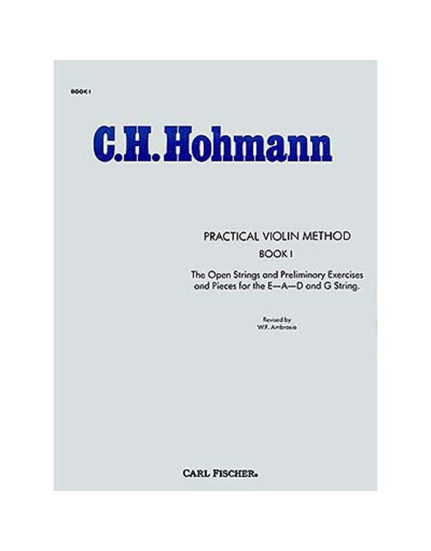 HOHMANN C.H - Practical Method Vol.I 