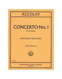 ACCOLAY - Concerto No. 1 in A minor for Violin
