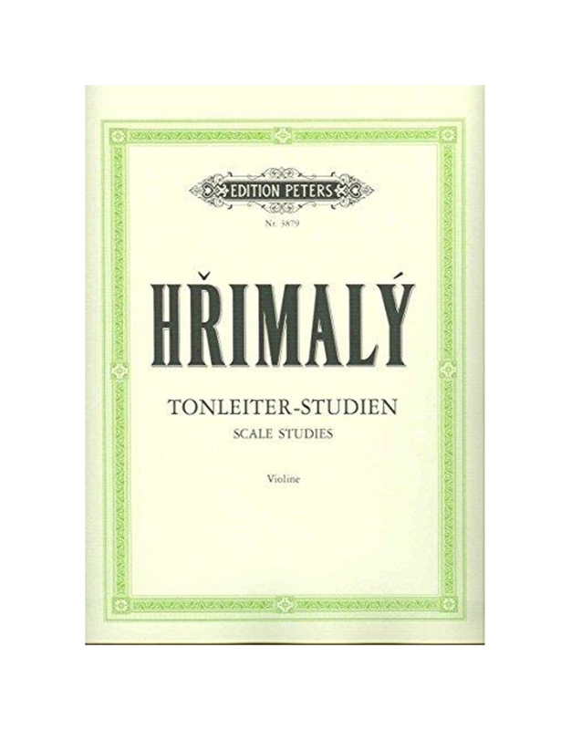 HRIMALY - Scale Studies / Editions Peters