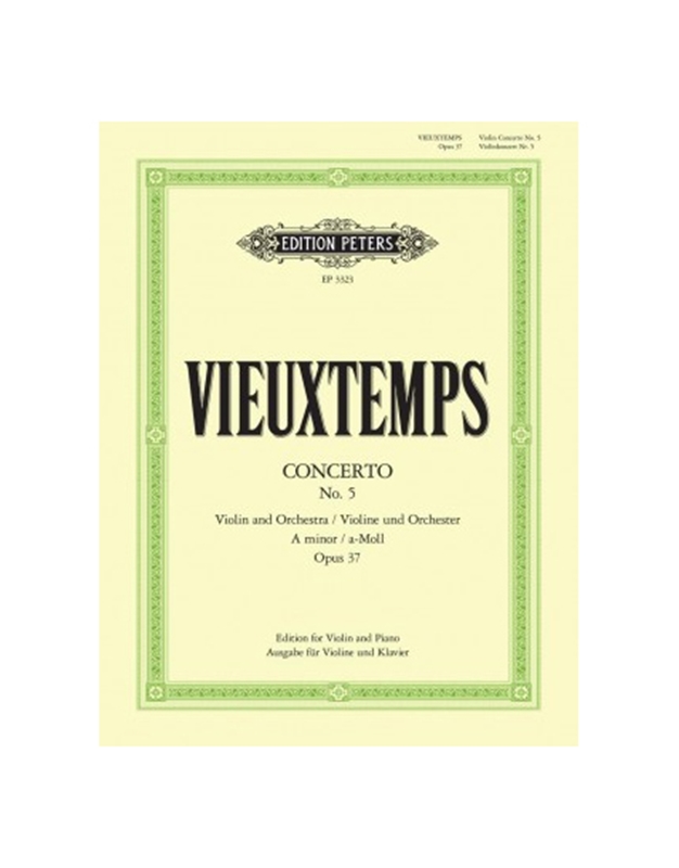 Vieuxtemps - Concerto No.5 in A minor Op.37