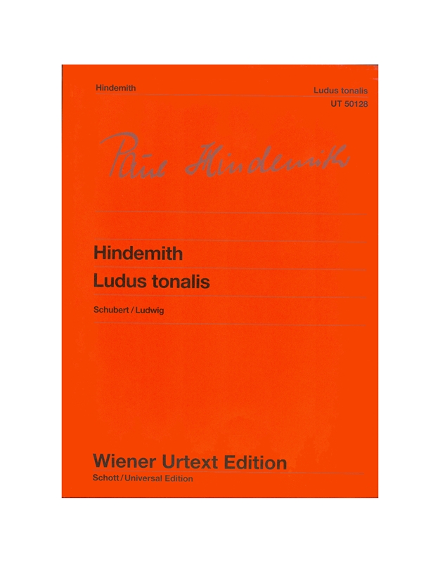 Hindemith -  Ludus Tonalis (Urtext)