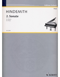Paul Hindemith - Sonate nr. 2 / Schott editions