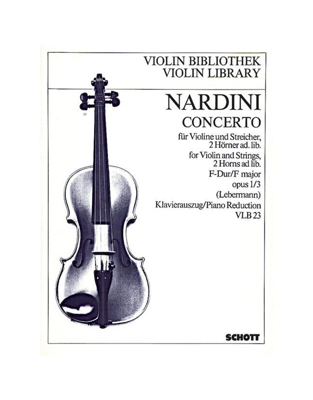 Nardini - Concerto F Major, Op.1/3
