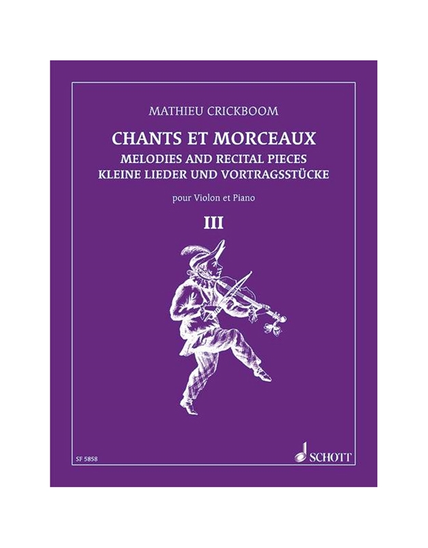 CRICKBOOM MATHIEU - Chants et Morceaux N.3