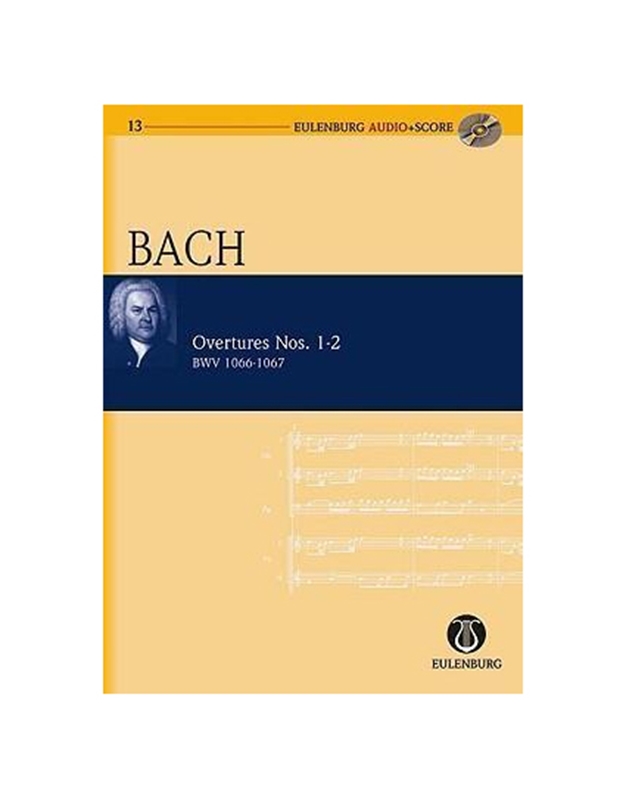 Bach - Overtures Nos 1-2 BWV 1066-1067 SC-CD