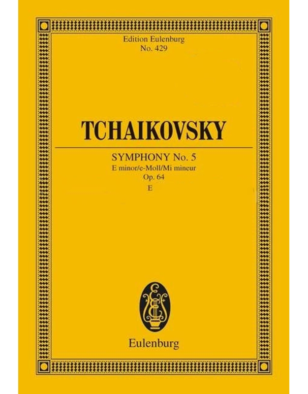 Tchaikovsky -  Symphony No.5 In E Minor Op.64 Sc/Cd