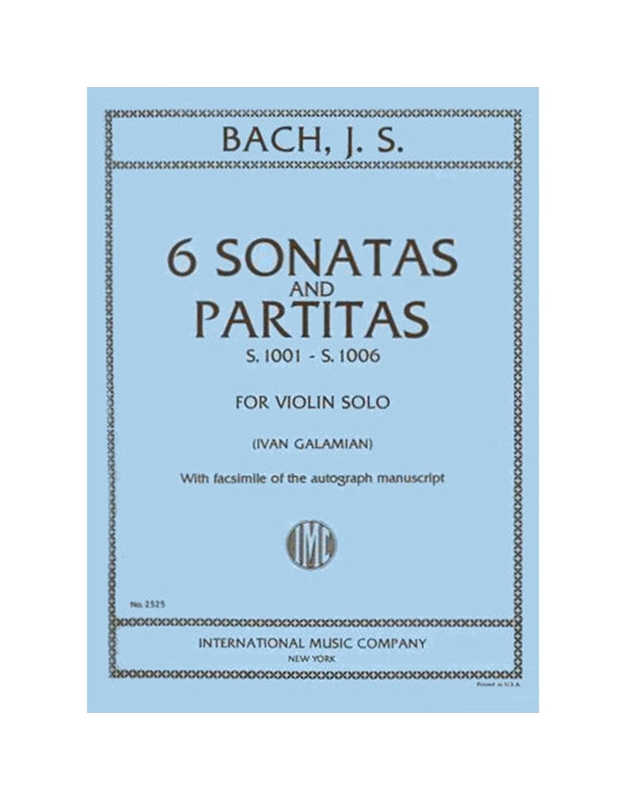 Bach J.S. - 6 Sonatas Αnd Partitas