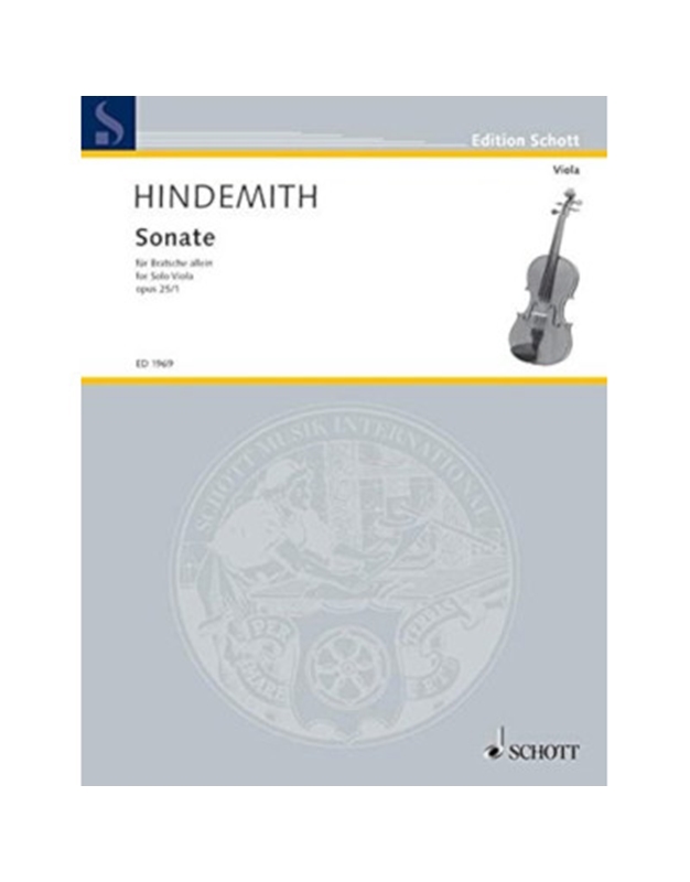 Hindemith - Sonata Op25 No1