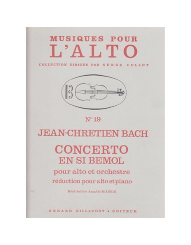 Bach J.C. - Cocerto Si Bemol