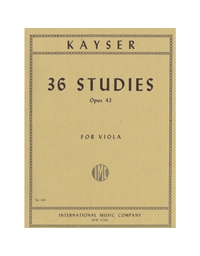 Kayser - 36 Studies Op43