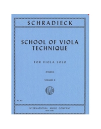 Schradieck - School Οf Viola Technique Volume 2