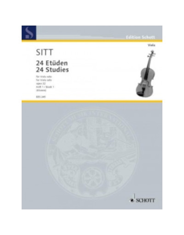 Sitt - 24 Etuden Aus Op32 Book 1