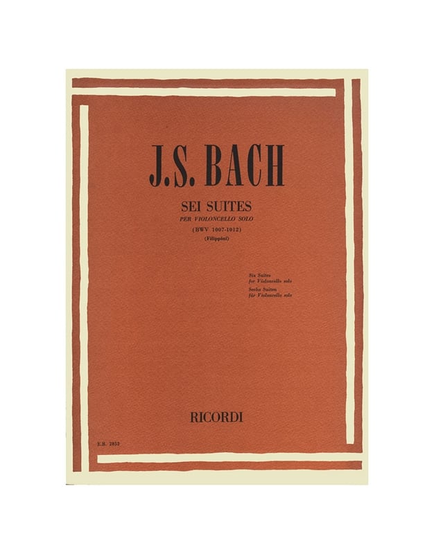 BACH J.S - Σουίτες για βιολοντσέλο ( BMW 1007 - 1012 )