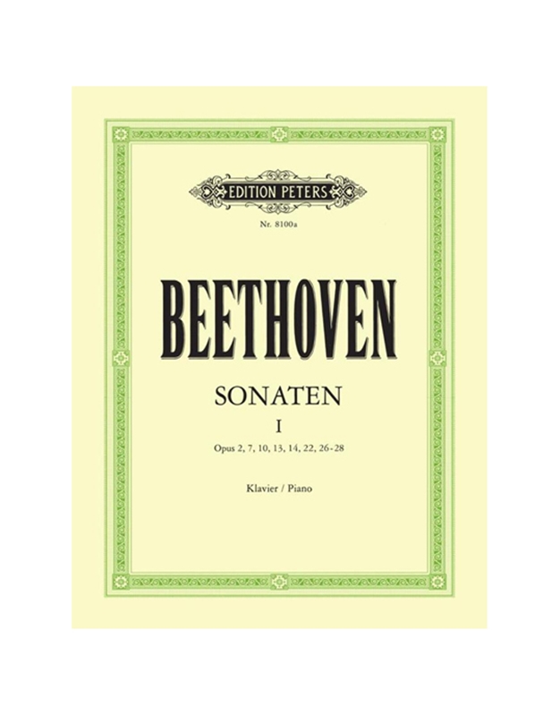 L.V.Beethoven - Sonatas I Piano / Peters editions
