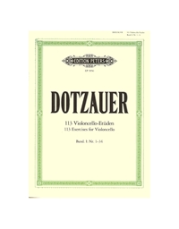 Dotzauer - 113 Violoncello Etuden