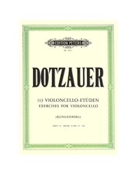 Dotzauer - 113 Violoncello Etuden - Book II