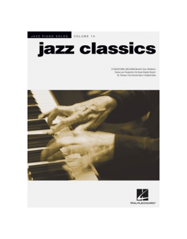 Jazz Piano Solos Volume 14  - Jazz Classics