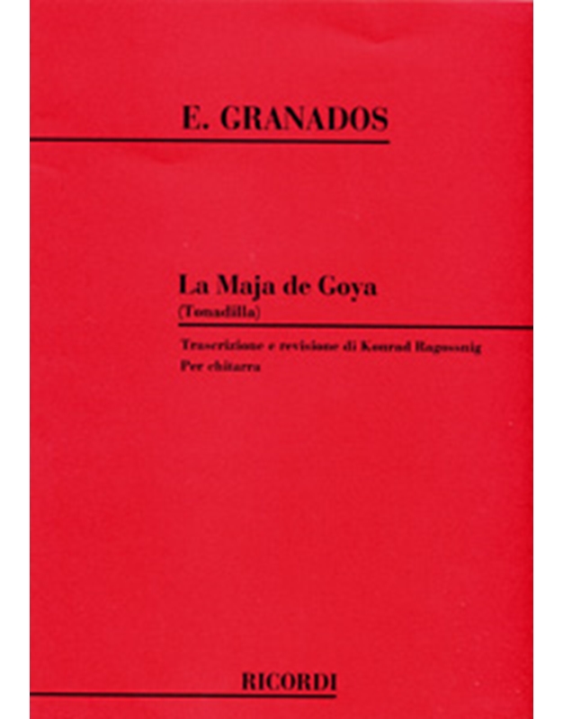 Granados Enrique  - La Maja De Goya (Tonadilla)