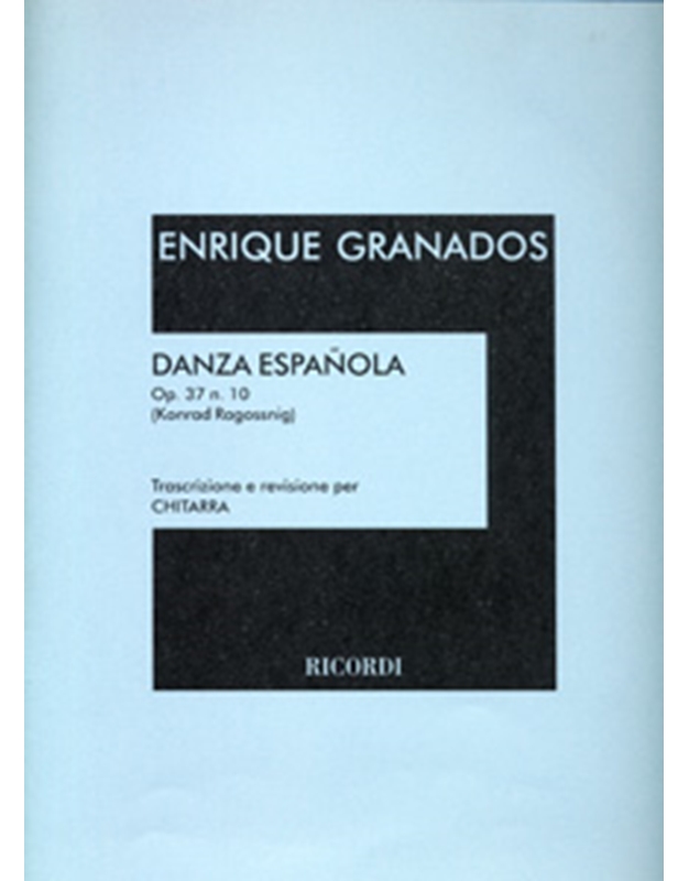 Granados Enrique s - Danza Espanola Op. 37 n. 10