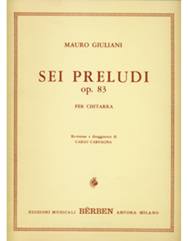 Giuliani Maurio - Sei Preludi op. 83