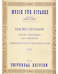 Giuliani Maurio- Easy Variations Op. 47