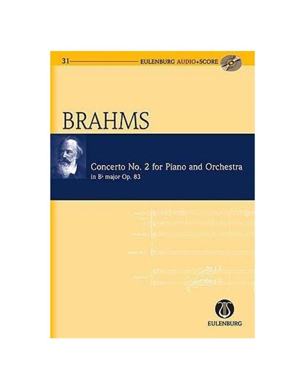 Brahms - Concerto No 2 In Bb Maj Op 83 Sc/Cd