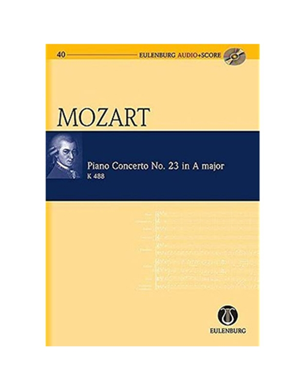 Mozart -  Piano Concerto N.23 In A Major K.488 Sc/Cd