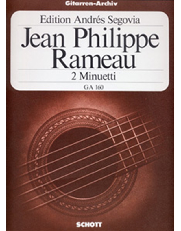 Rameau Jean Philippe  - 2 Minuetti
