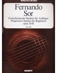 Sor Fernando - Progressive Studies for Beginners opus 31/II