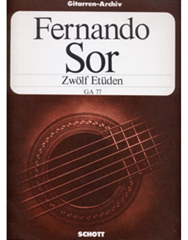 Sor Fernando - Zwolf Etuden