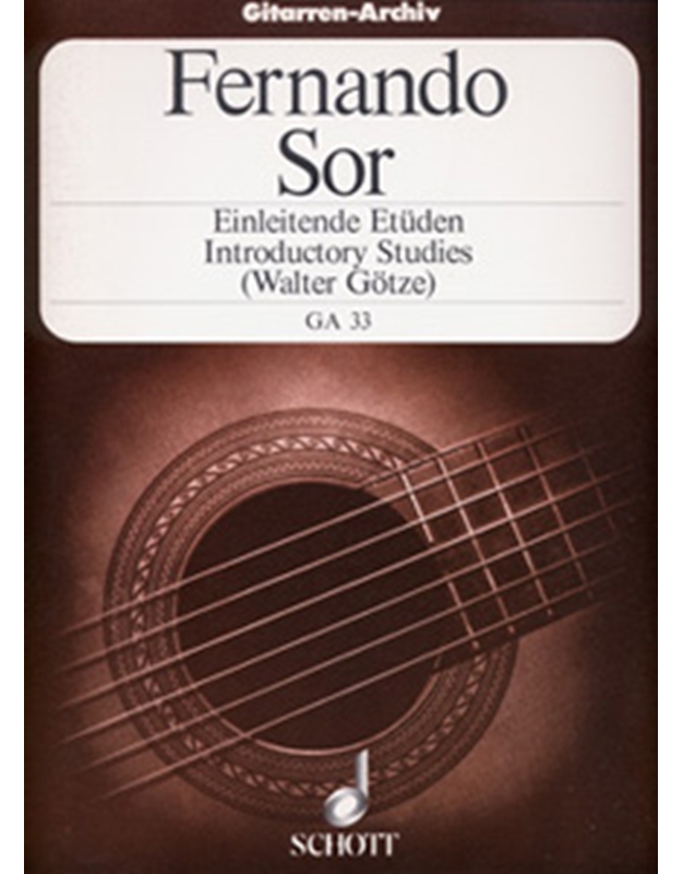 Sor Fernando  - Introductory Studies (Walter Gotze)