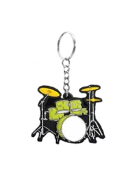 MusicianxDesigner Music Key Chain Drums (Green)