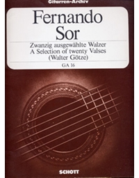 Sor Fernando  - A Selection of Twenty Valses