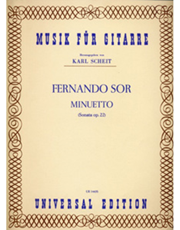 Sor Fernando - Minuetto (Sonata op. 22)