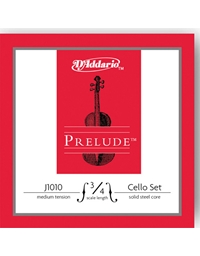 D'Addario Prelude J1012 3/4 D Medium Tension Cello String
