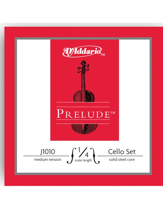 D'Addario Prelude J1014 1/4 C Medium Tension Cello String