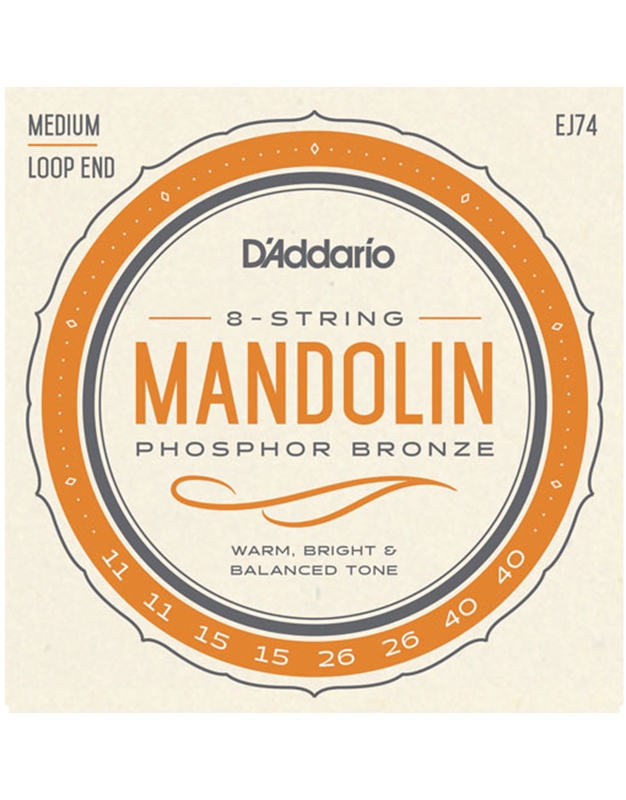 D'Addario EJ-74 Mandolin Strings Set