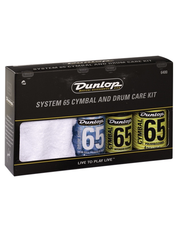 DUNLOP 6400 Cymbal and Drum Care Kit