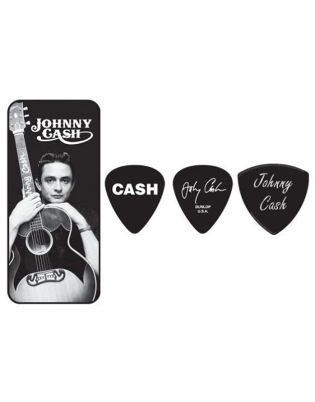 DUNLOP Johnny Cash Memphis Medium Picks ( 6 pieces )